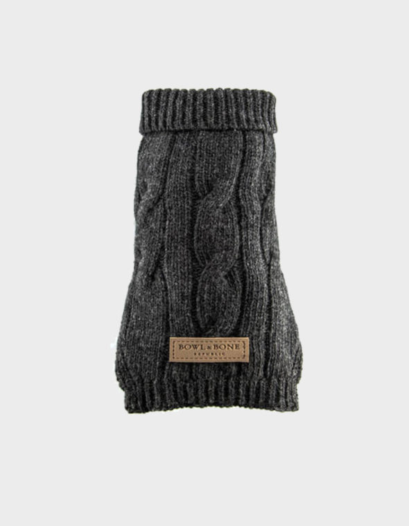 HUNDEPULLOVER ASPEN GRAU VON BOWL AND BONE REPUBLIC