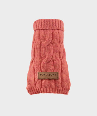 HUNDEPULLOVER ASPEN PINK VON BOWL AND BONE REPUBLIC