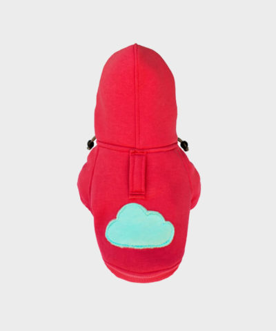 HUNDEPULLOVER CLOUD ROT VON BOWL AND BONE REPUBLIC