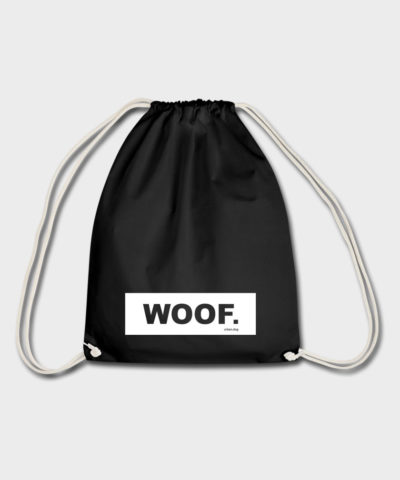 WOOF urban.dog White | Turnbeutel